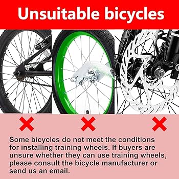 Amazon.com: DDJKCZ Training Wheels Flash Mute Big Wheel